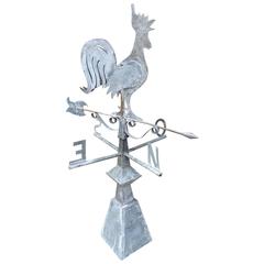Used Early French 19th Century Roaster Weather Vane
