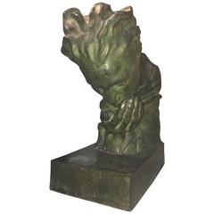 Bronze Head "Galletti"