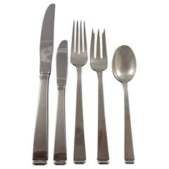 Perspective by Gorham Sterling Silver Flatware Set of Eight Service 46 Pieces 12