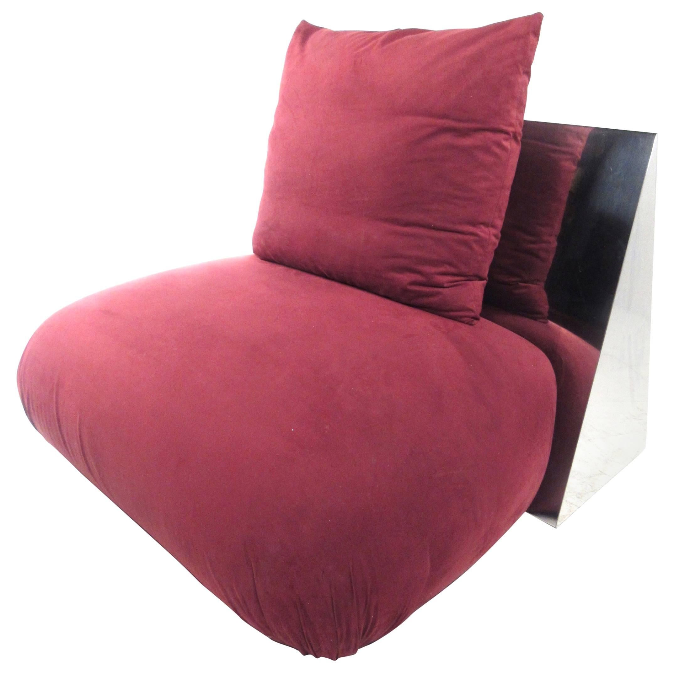 Modern Decorator Slipper Chair