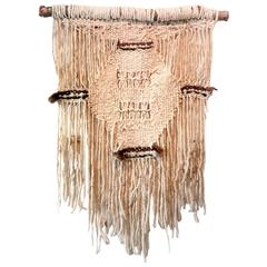 1960s Weaving Wall Hanging Fibre Sculpture