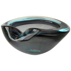 Italienischer Murano Glas Aschenbecher / Schale