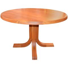 Pierre Chapo T40A Extendable Elm Table, France, 1970