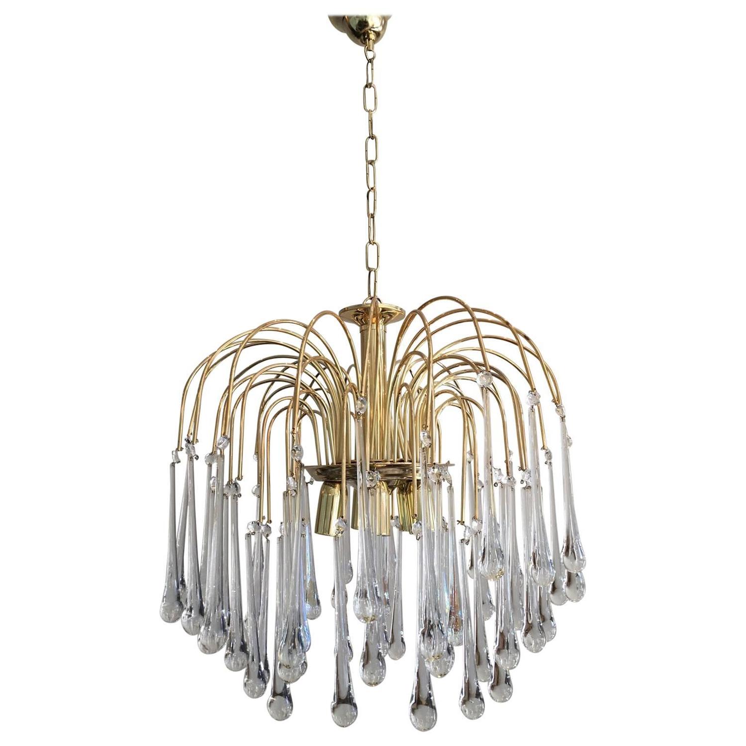 Vintage Teardrop Chandelier 1