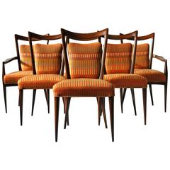 Set of Six Erno Fabry Dining Chair