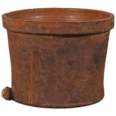 Spanish Antique Clay Pot from the 19th Century for Use as Planter or Sculpture