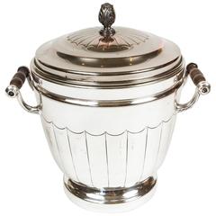 Antique Silver Plate Ice Bucket