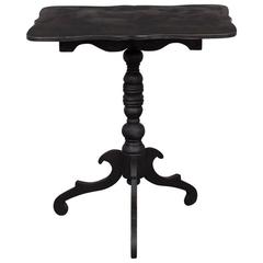 Side Table Black, 1880s, Sweden