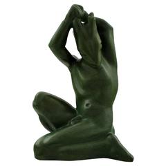 Axel Salto for Ipsen's Widow, Earthenware Figure, Actaeon