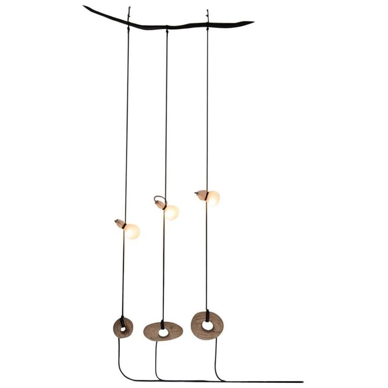 Jérôme Pereira, "Triptyque" Sculpted Lighting For Sale