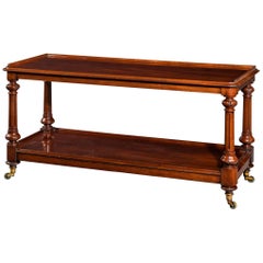 Mid-19th Century Two-Tier Mahogany Buffet