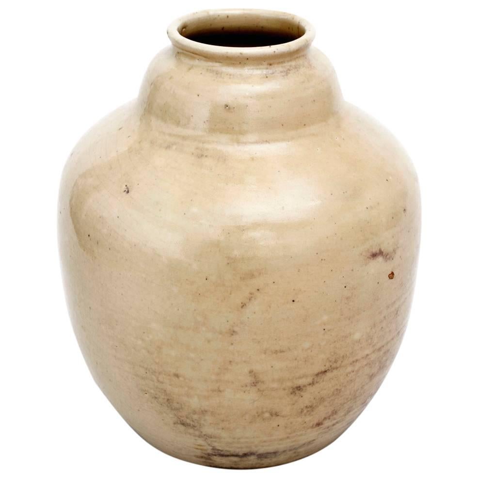 Art Deco ceramic vase by Chris Lanooy For Sale