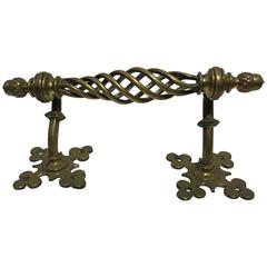 Single Brass Door Handle from the Palace of Westminster 10