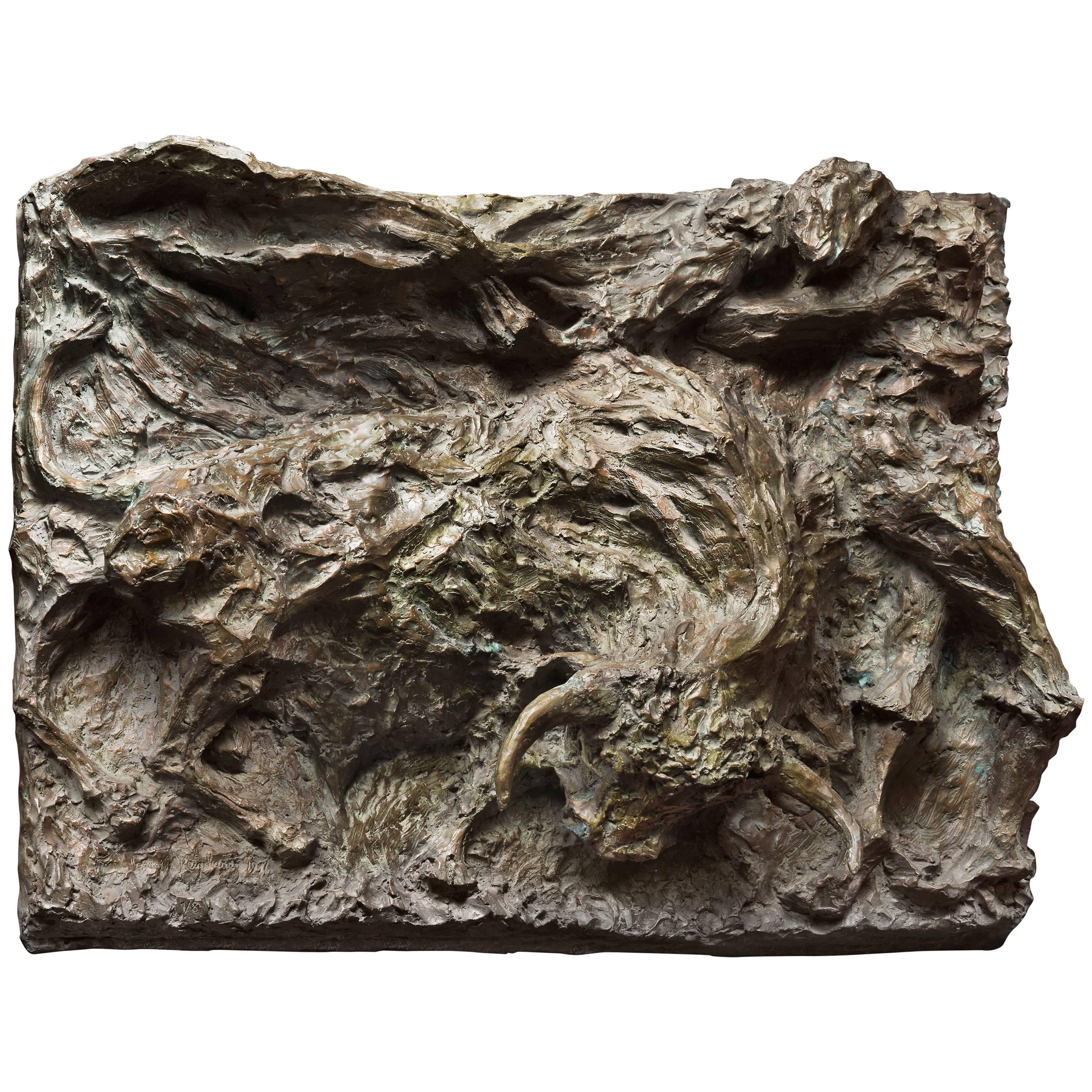 Bronze Sculpture "In the Arena" by Magdalena Reinharez For Sale