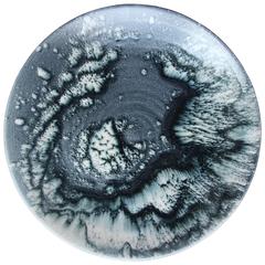 Kasper Würtz One off Stoneware Platter in Glacial Glaze