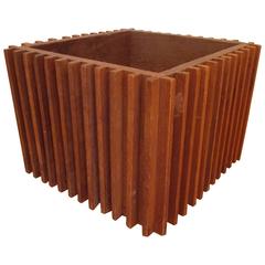 Architectural Cube Sculpture Planter 1