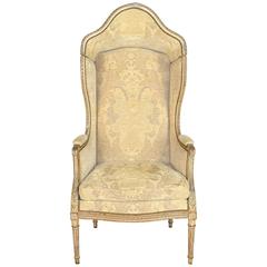 19th Century Louis XVI Style Hooded Butler's Chair 4