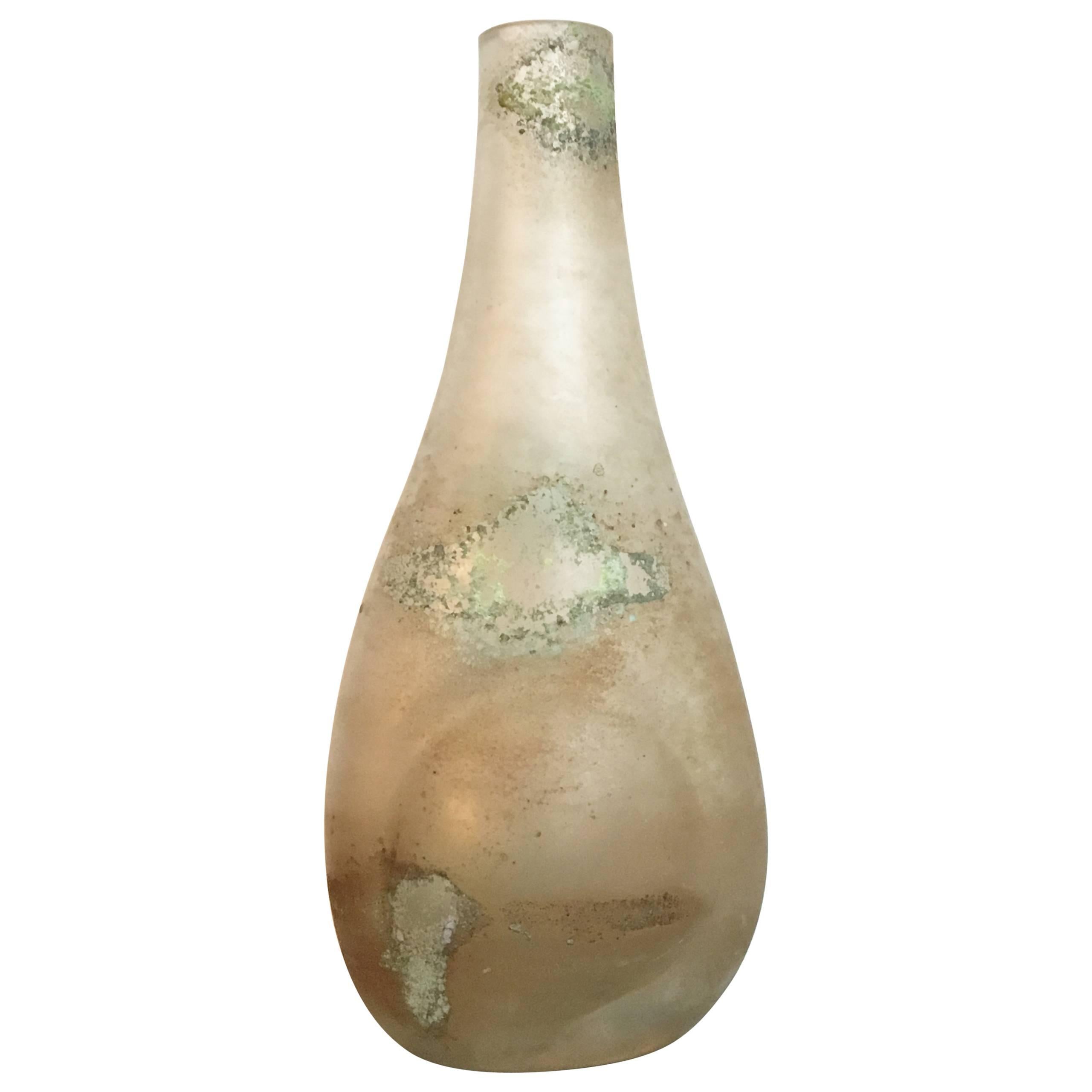 Cenedese "Scavo" Murano Glass Vase