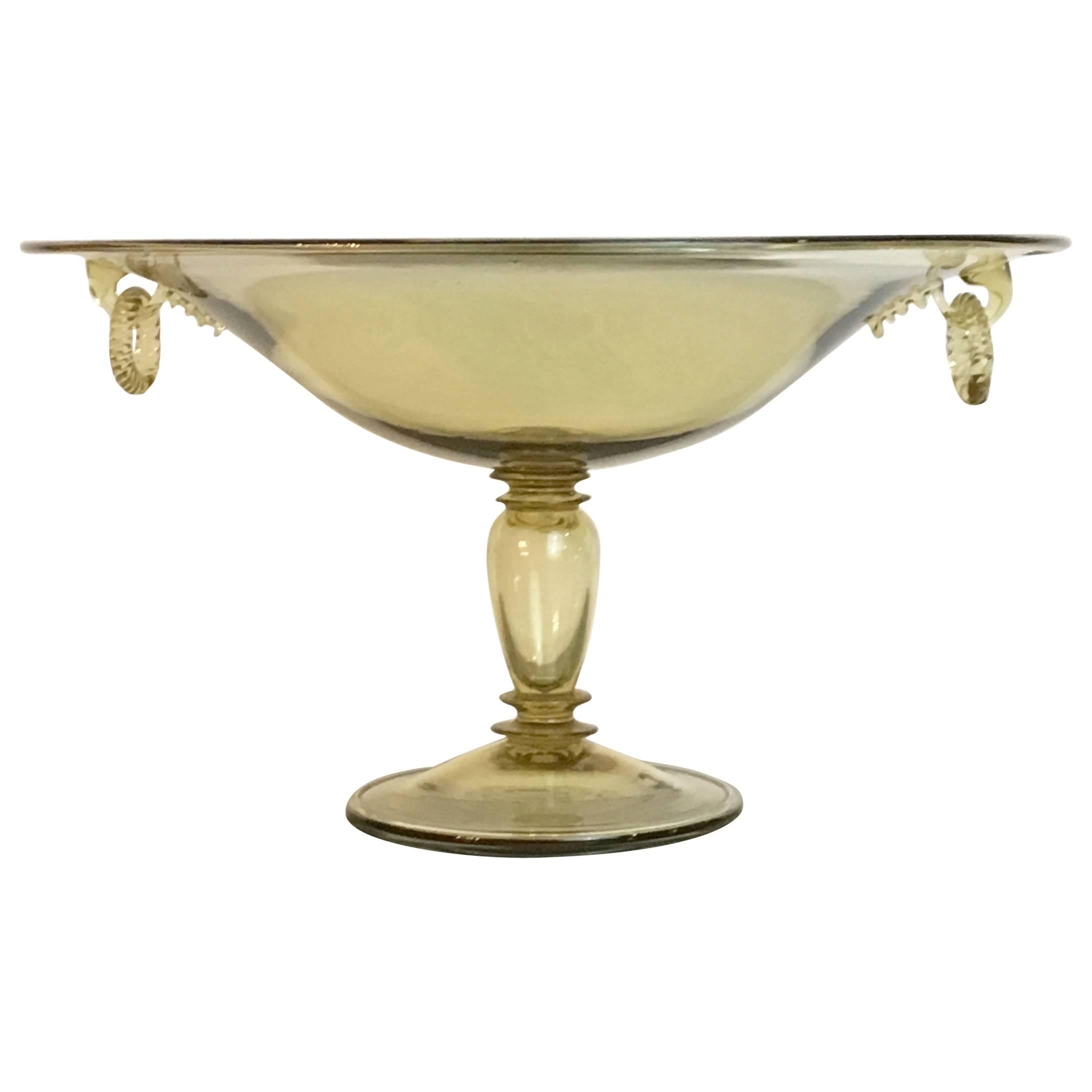 Early Steuben Glass Centerpiece