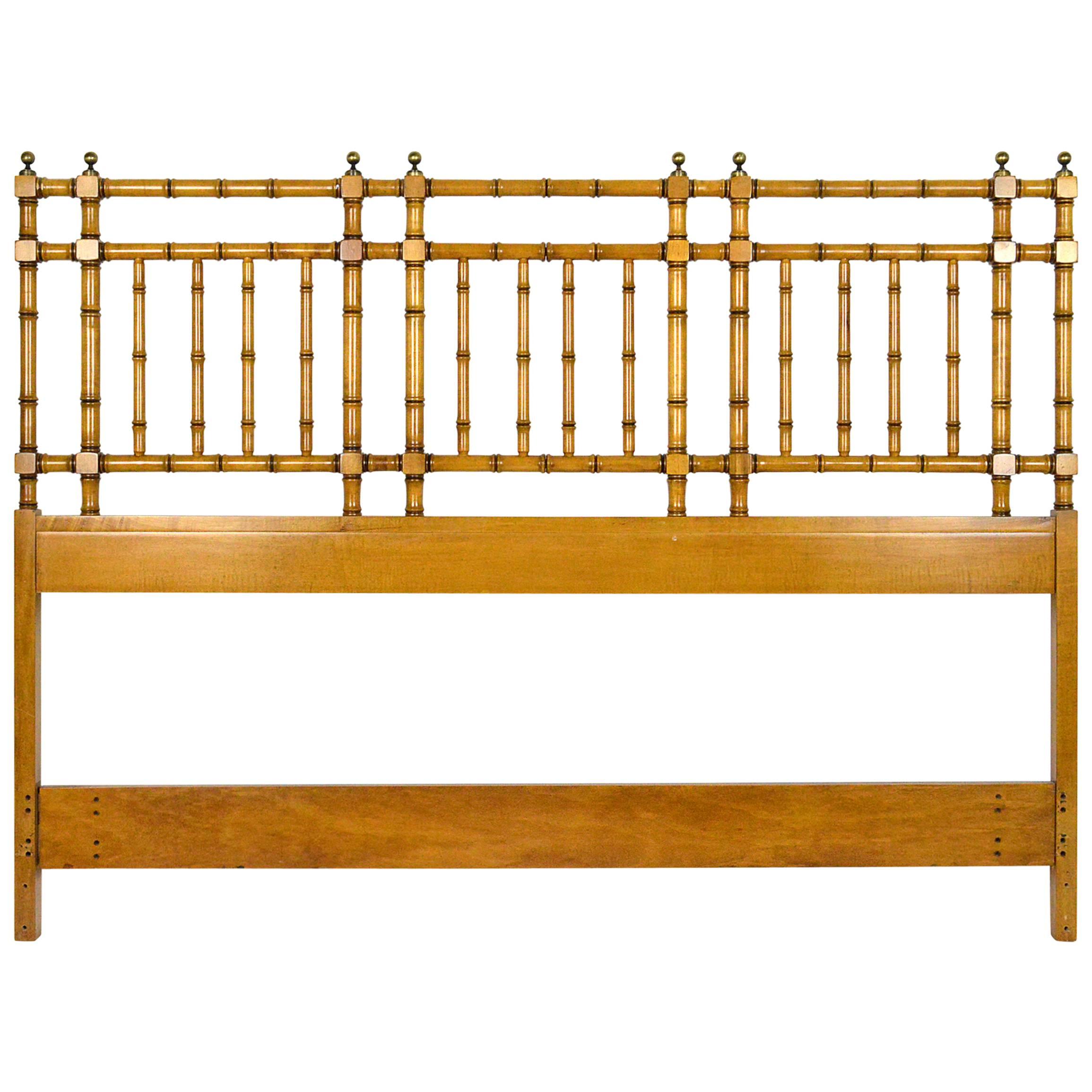 Faux Bamboo Headboard For Sale