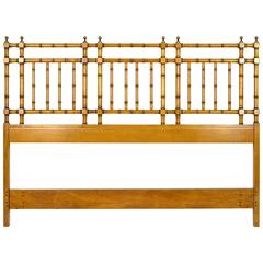 Faux Bamboo Headboard