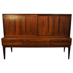 Large Rosewood Buffet or Sideboard by Severin Hansen Jr