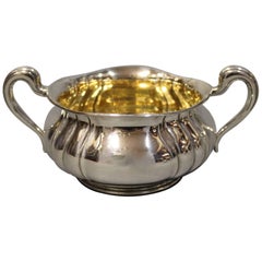 Small Sugar Bowl in Hallmarked Silver by P. Hertz