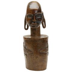 African Massai Wooden Figural Carving Early 20th Century