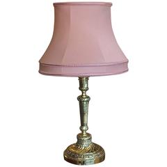 Edwardian Brass Table Lamp