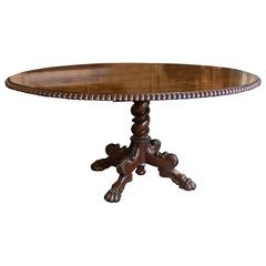 William IV Rosewood Breakfast Table, T. Wilson of London