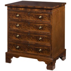 George III Period Lift Top Commode