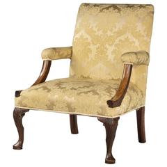 Mid-18th Century Mahogany Framed Gainsborough Chair