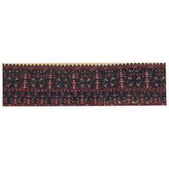 Greek Island Ottoman Silk Embroidery 10