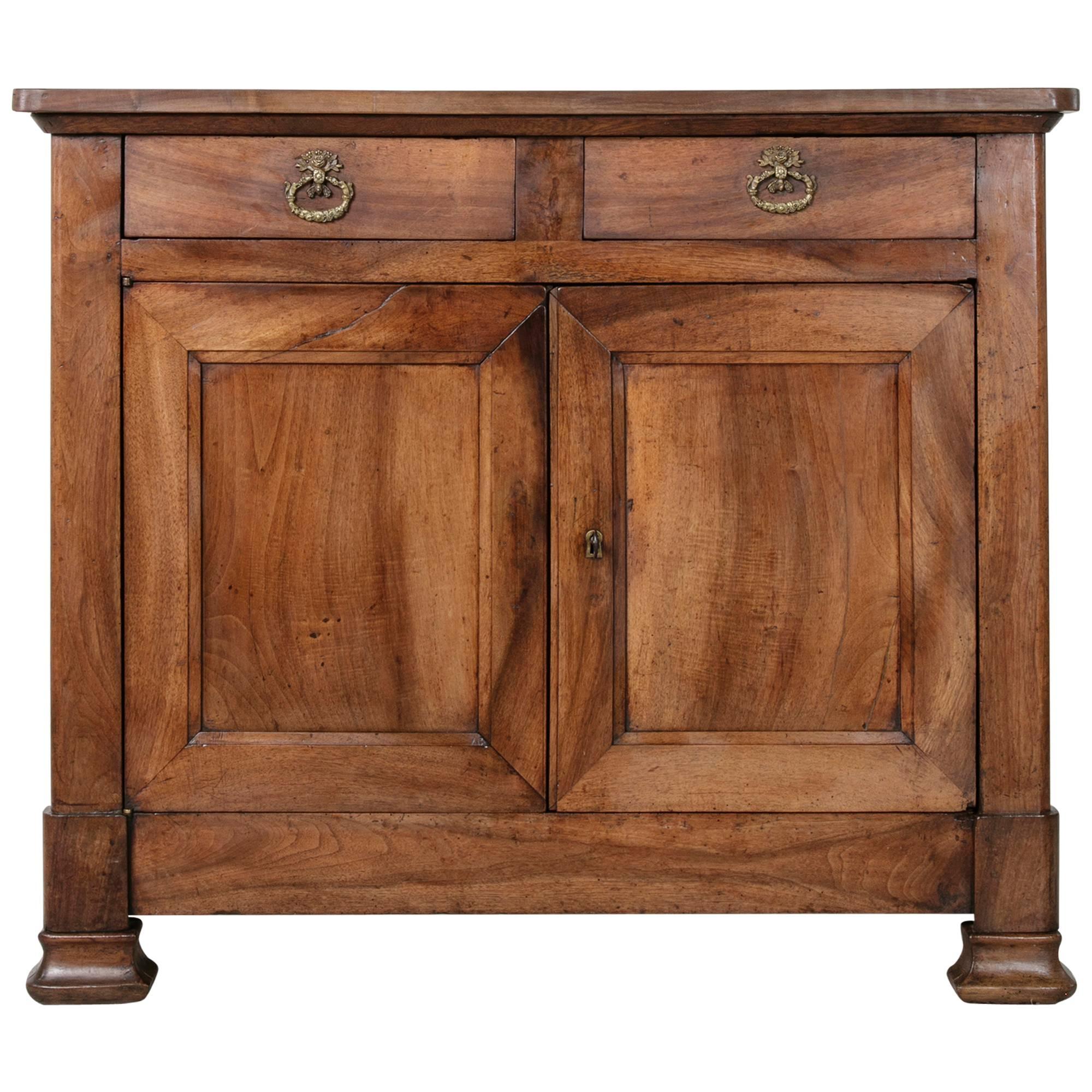 19th Century Walnut Louis Philippe Period Buffet or Sideboard