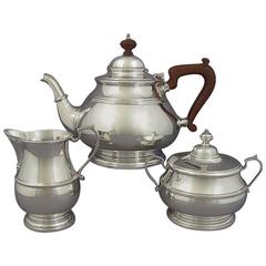 Irish Sterling Silver Tea Set