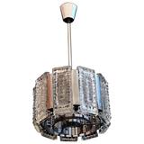 Lampe italienne élégante de 1960 avec verre de Murano