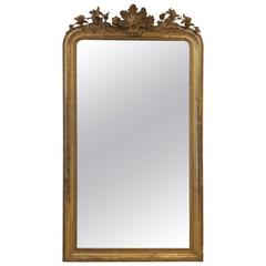 French Mirror Louis Philippe Gold Leaf