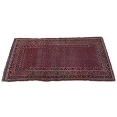 Early 20th Century Persian Red Ground Rug