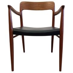 Great Niels Moller Teak Armchair Model 56