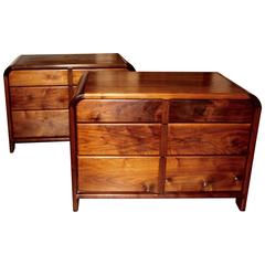 Beautiful Pair of John Nyquist End Table or Nightstands