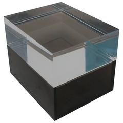 Lucite Albrizzi Designer Box, Italy