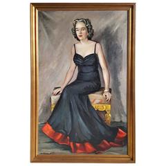 Oversized Oil on Board Portrait Painting by Buffalo NY Artist Tony Sisti 2