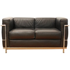 LC2 Sofa, by Le Corbusier for Alivar