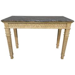 19th Century French Painted Console Table