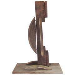 Found Wood Folk Art Sculpture by Yuri Suhl, circa 1970s 7
