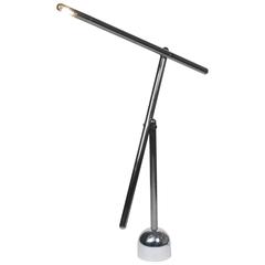 Articulated Polished Chrome Counterweight Lamp, Italian, 1970s 2