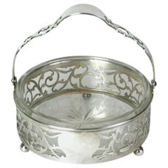 Sterling Handled Candy Dish