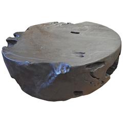 Triple Burnt Teak Wood Coffee Table Triple Burnt Teak Wood Coffee Table