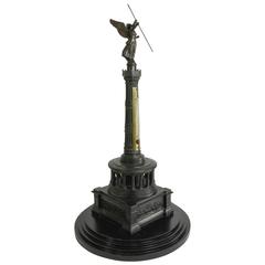 Antique Very Scarce, Grand Tour, Model of the Siegessaule Monument, Berlin, circa 1873