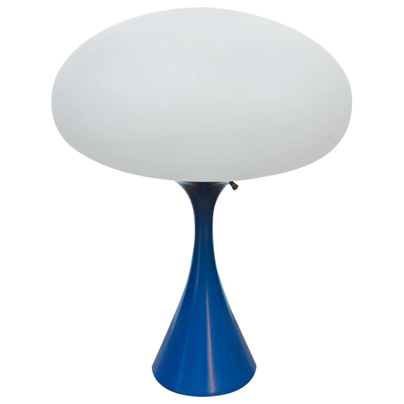 Blue Mushroom Laurel Table Lamp